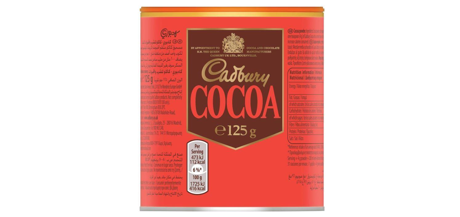 Cadbury Original Chocolate Cocoa Powder - 125g