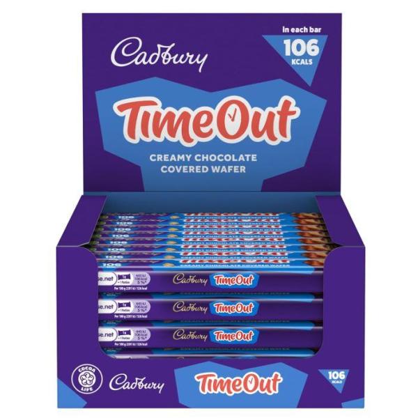 Cadbury Timeout Wafer Chocolate Bar - 20.8g