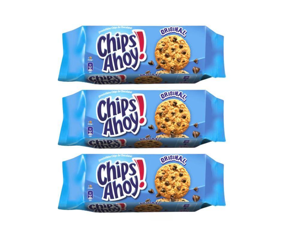 Chips Ahoy! Original Cookies - 128g (Value Pack of 3)