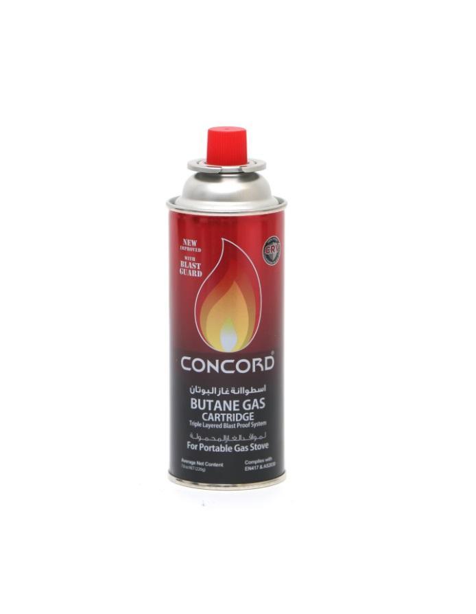 Concord Butane Gas Cartridge - 220g