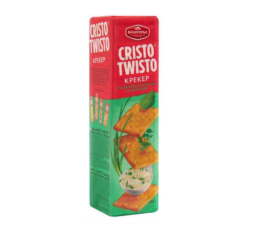 Cristo Twisto Cracker Sour Cream and Herbs - 205g