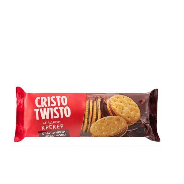 Cristo Twisto Sweet Cracker Choco Moco - 175g