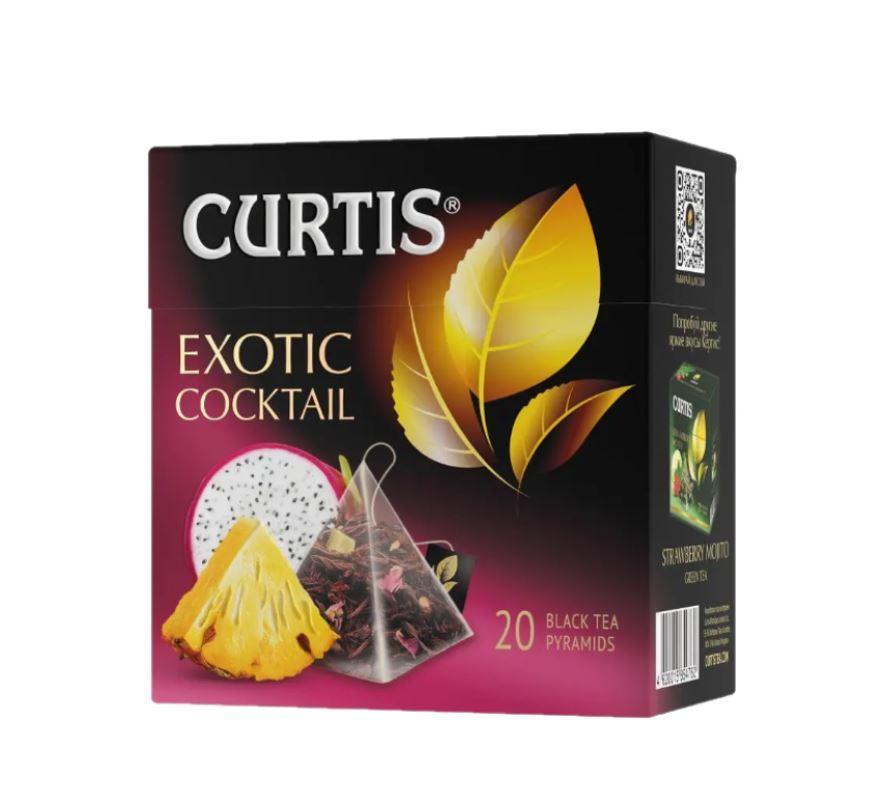 Curtis Exotic Cocktail, Flavoured Black Tea - 20 Pyramid Tea Bags