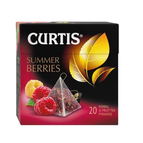 Curtis Summer Berries, Fruit Tea - 20 Pyramid Tea Bags