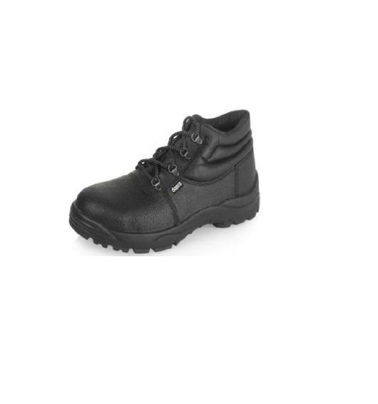 DAPRO Safety Shoes, ATLANTA S1P, High Ankle, Laced Up, Black Pair