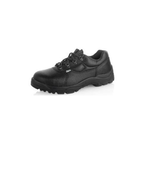 DAPRO Safety Shoes, ATLANTA S1P, Low Ankle, Laced Up, Black Pair