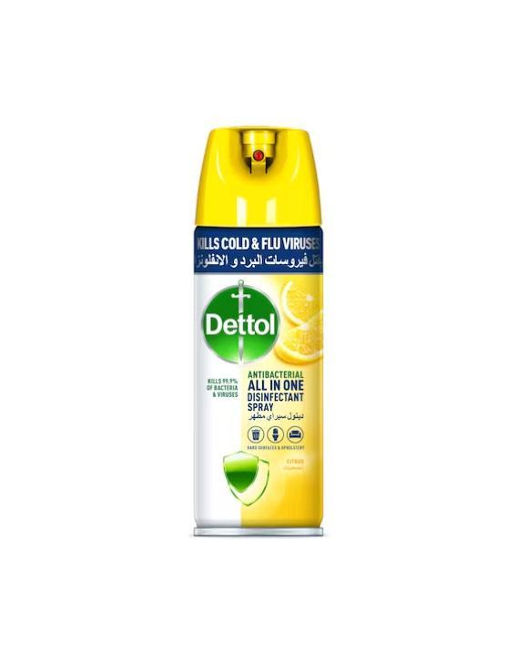 Dettol Disinfectant Spray, Citrus - 450 ml