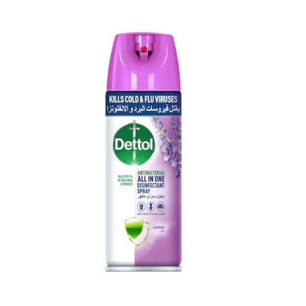 Dettol Disinfectant Spray, Lavender - 450 ml