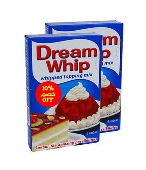 Dream Whip Whipped Topping Mix, 4 Sachets - 144g (Offer Pack)