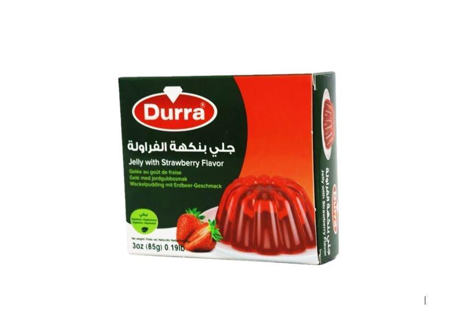 Durra Jelly with Strawberry Flavour - 85g