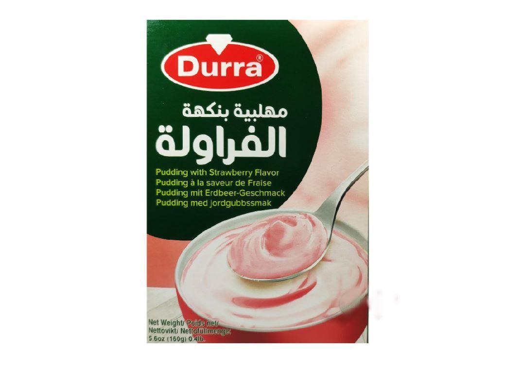 Durra Pudding with Strawberry Flavour - 160g