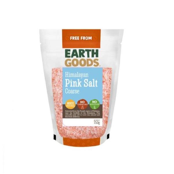 Earth Goods Himalayan Pink Salt, Coarse - 750g