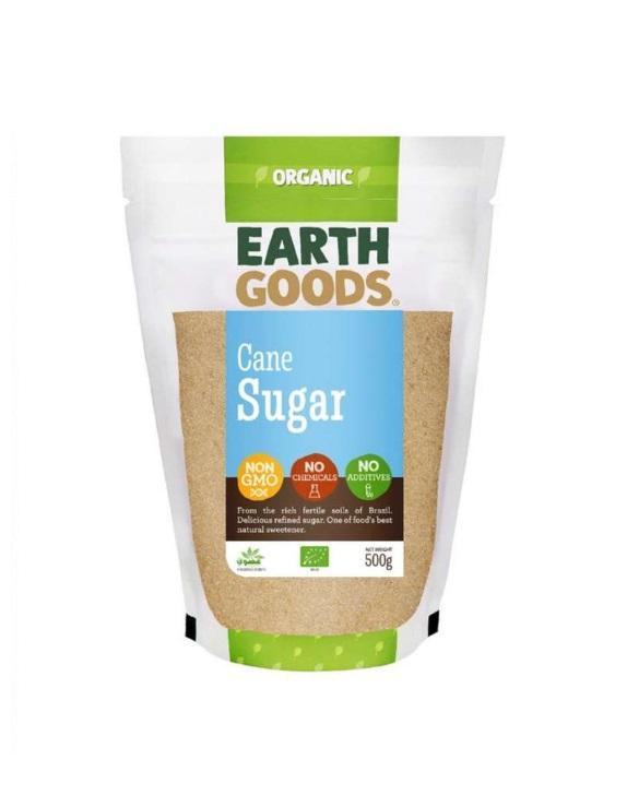 Earth Goods Organic Cane Sugar - 500g