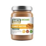 Earth Goods Organic Crunchy Peanut Butter, Gluten-Free - 400g