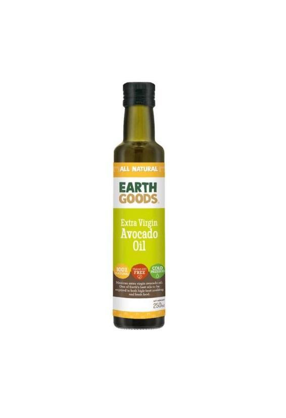 Earth Goods Organic Extra Virgin Avocado Oil - 250 ml