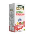 Earth Goods Organic Low Fat Cow Milk - 1 Liter