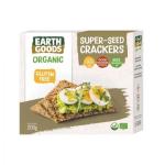 Earth Goods Organic Seed Crackers, Gluten Free - 200g