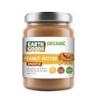 Earth Goods Organic Smooth Peanut Butter, Gluten-Free - 400g