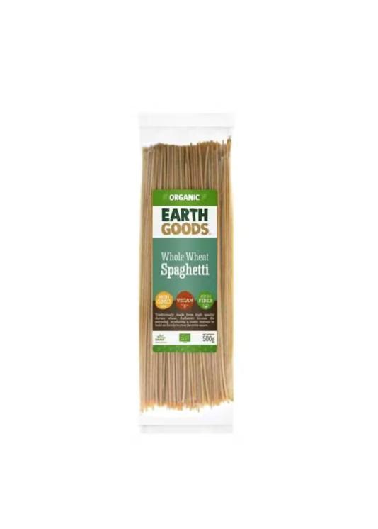 Earth Goods Organic Whole Wheat Spaghetti - 500g