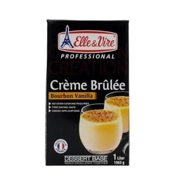 Elle & Vire Cream Brulee Vanille - 1 Liter