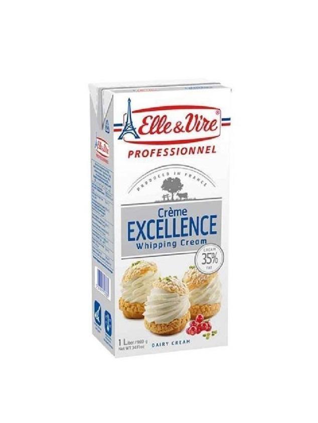 Elle & Vire UHT Cream Whipping 35.1% Fat - 1 Liter