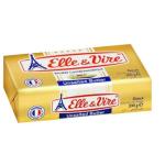 Elle & Vire Unsalted Butter 82% Fat, Gold - 200g