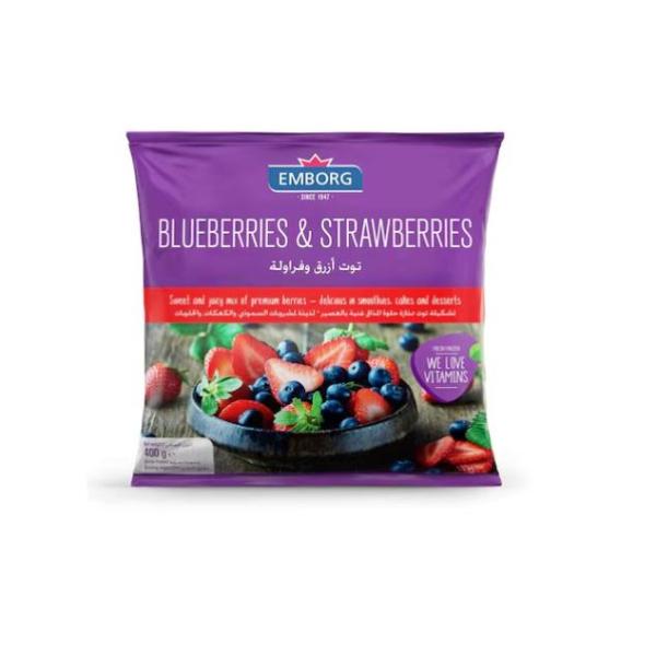 Emborg Blueberry and Strawberry - 400g