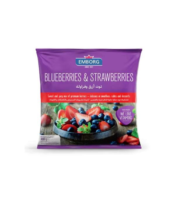 Emborg Blueberry and Strawberry - 400g