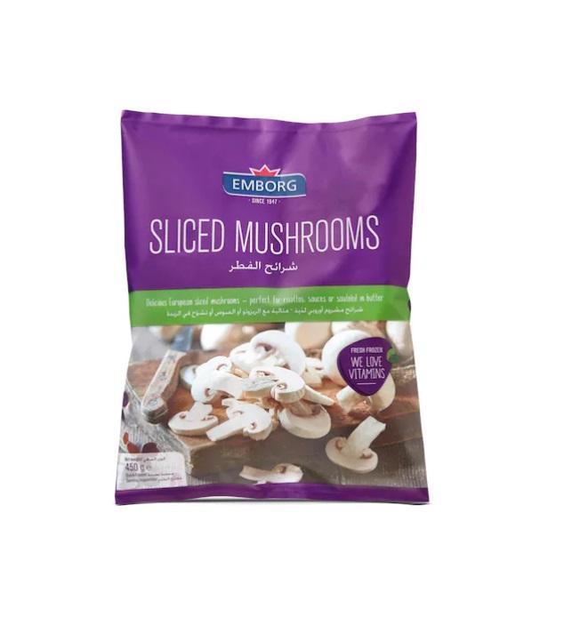 Emborg Mushrooms Sliced - 450g