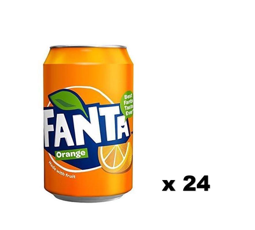 Fanta Orange, Can - 300 ml