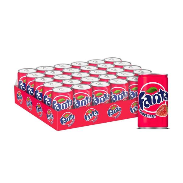 Fanta Strawberry, Can - 150 ml