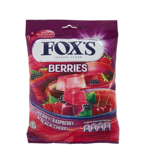 Fox Berries Candy, Bag - 90g