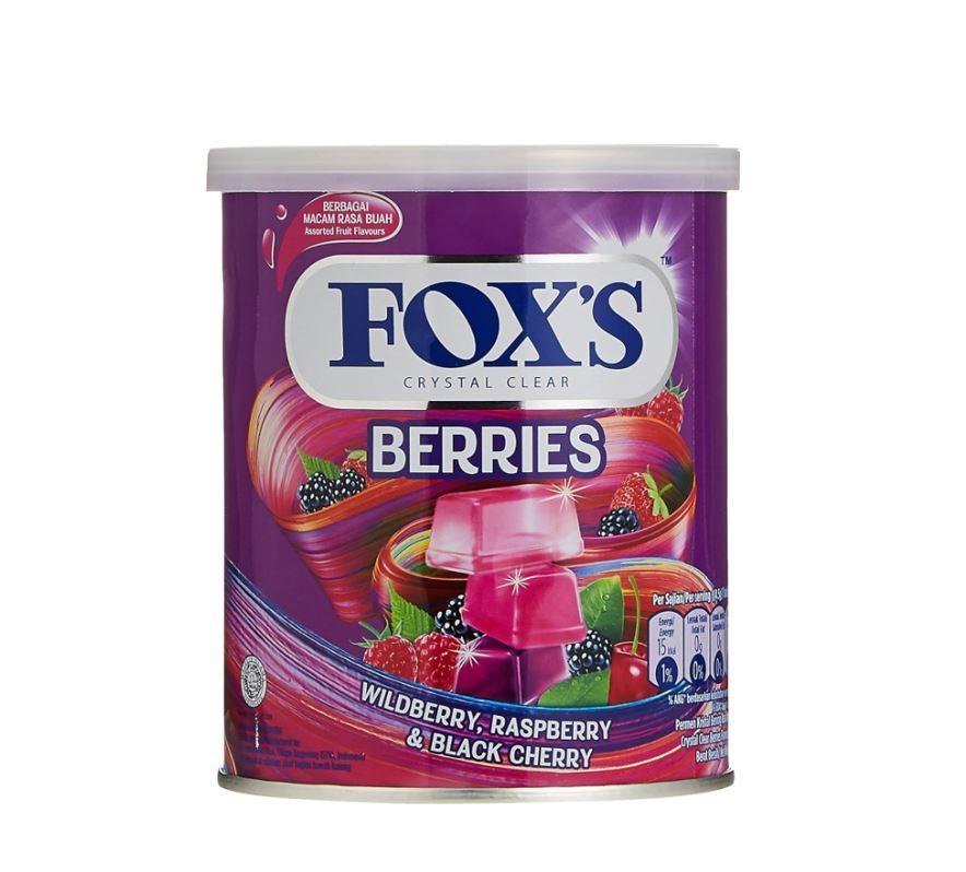 Fox Berries Candy, Tin - 180g