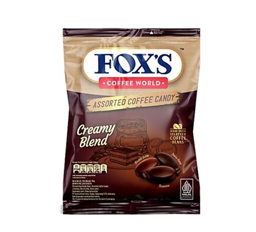 Fox Coffee World Creamy Blend Candy, Bag - 90g