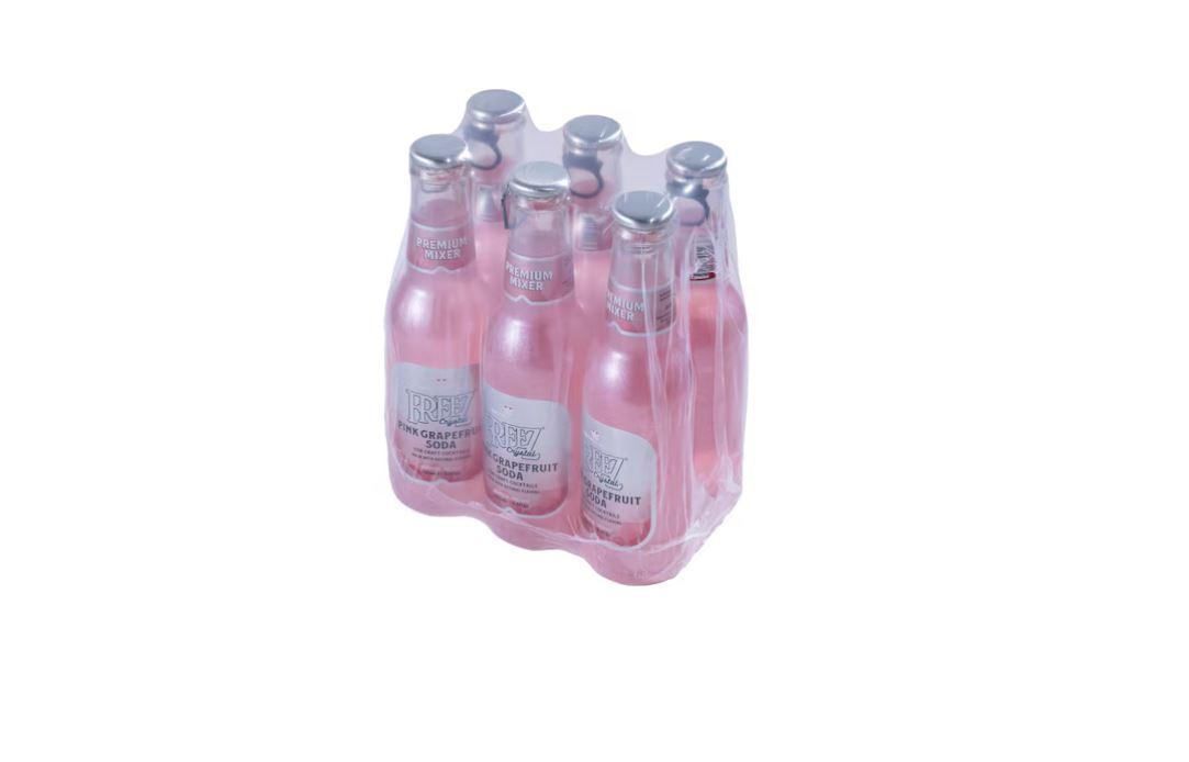 Freez Crystal Pink Grapefruit Soda - 200 ml