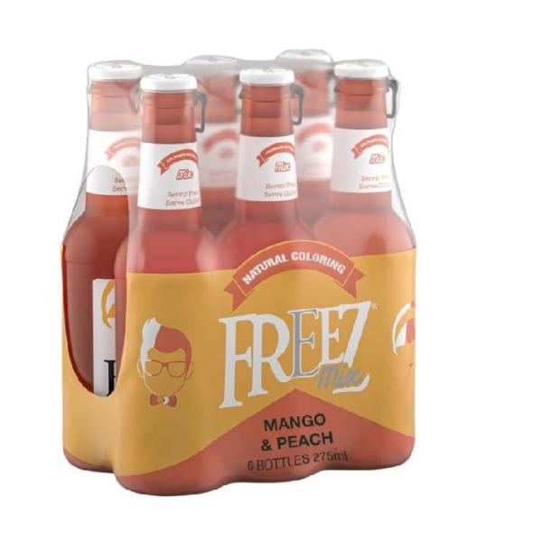 Freez Mix Mango and Peach Carbonated Drink - 275 ml