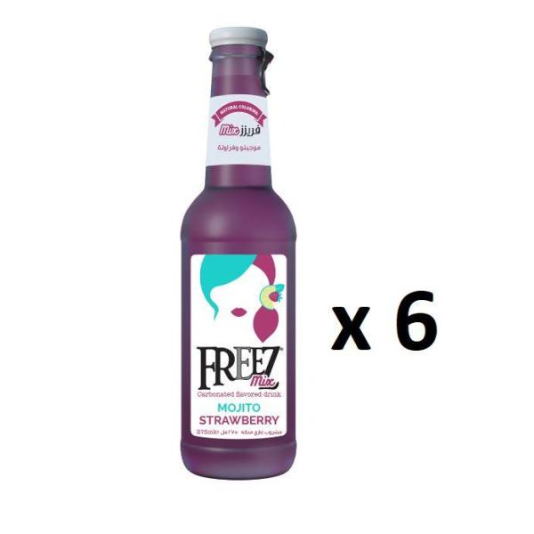 Freez Mix Mojito Strawberry Carbonated Drink - 275 ml