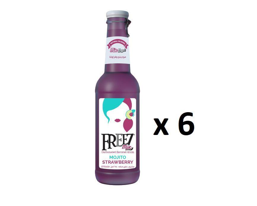 Freez Mix Mojito Strawberry Carbonated Drink - 275 ml