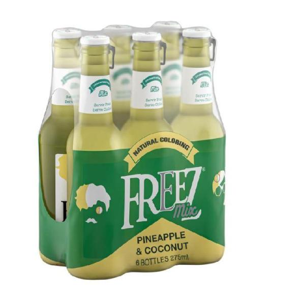 Freez Mix Pineapple and Coconut Carbonated Drink - 275 ml