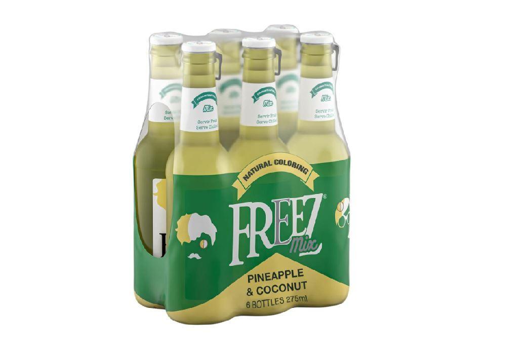 Freez Mix Pineapple and Coconut Carbonated Drink - 275 ml