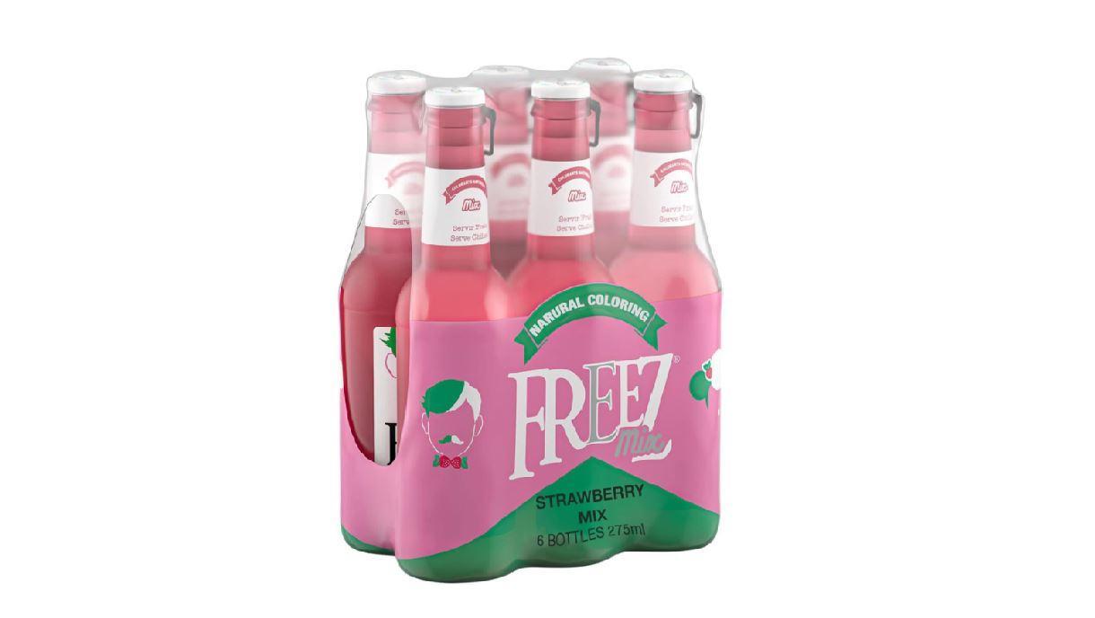 Freez Mix Strawberry Carbonated Drink - 275 ml