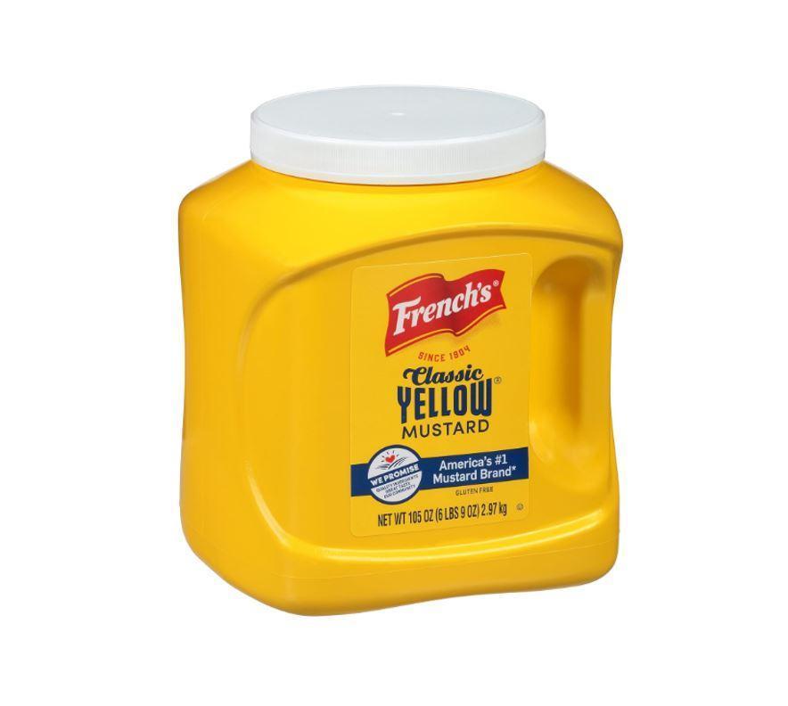 Frenchs Yellow Mustard - 105 oz