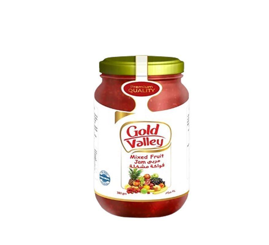 Gold Valley Mix Fruit Jam - 380g