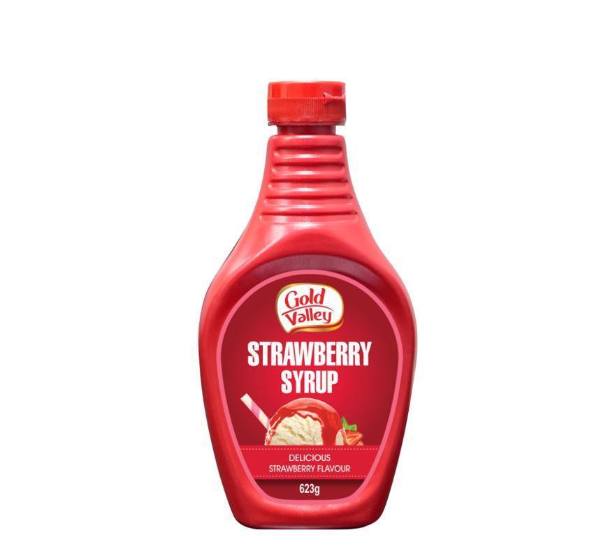 Gold Valley Strawberry Syrup - 22 oz