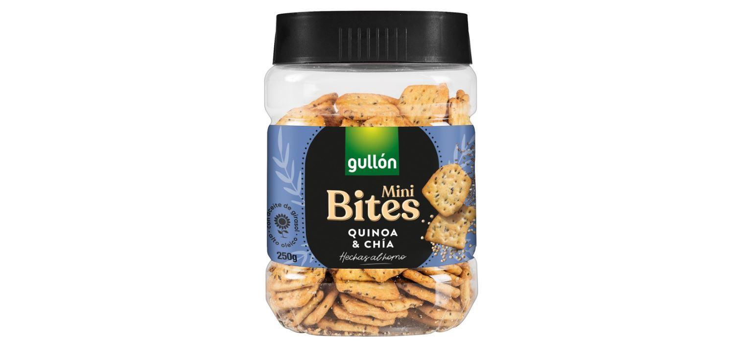 Gullon Mini Bites Cracker Quinoa and Chia - 250g