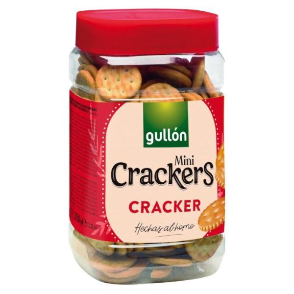 Gullon Mini Crackers Round Shape - 350g