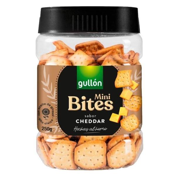 Gullon Minis Bites Cracker Cheddar - 250g