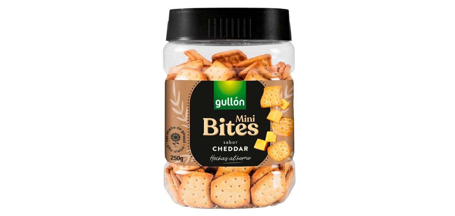 Gullon Minis Bites Cracker Cheddar - 250g