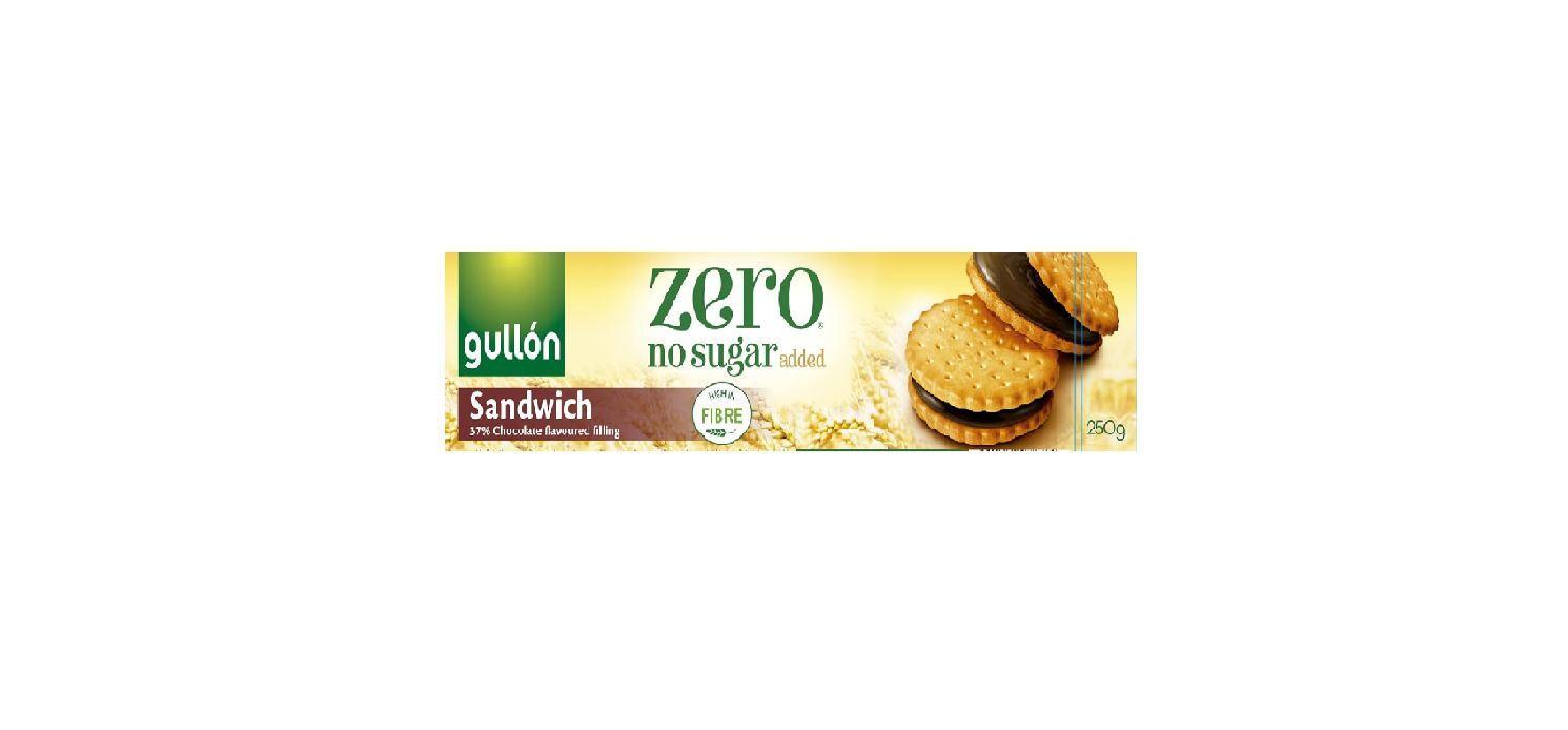 Gullon No Sugar Added Sandwich 37% Chocolate Flavoured Filling - 250g