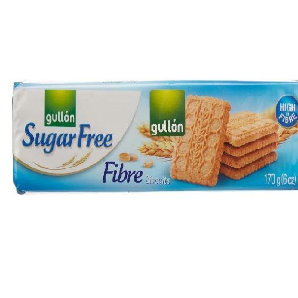 Gullon Sugar Free Fiber Biscuit - 170g